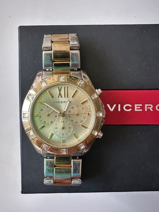 Reloj Viceroy Mujer Dorado y Plateado