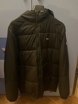 giubotto nero tommy hilfiger