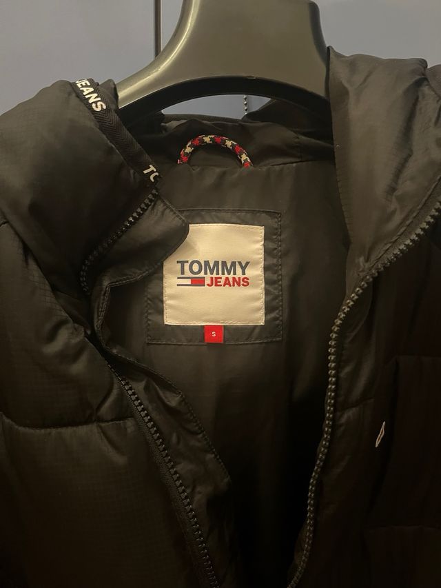 giubotto nero tommy hilfiger