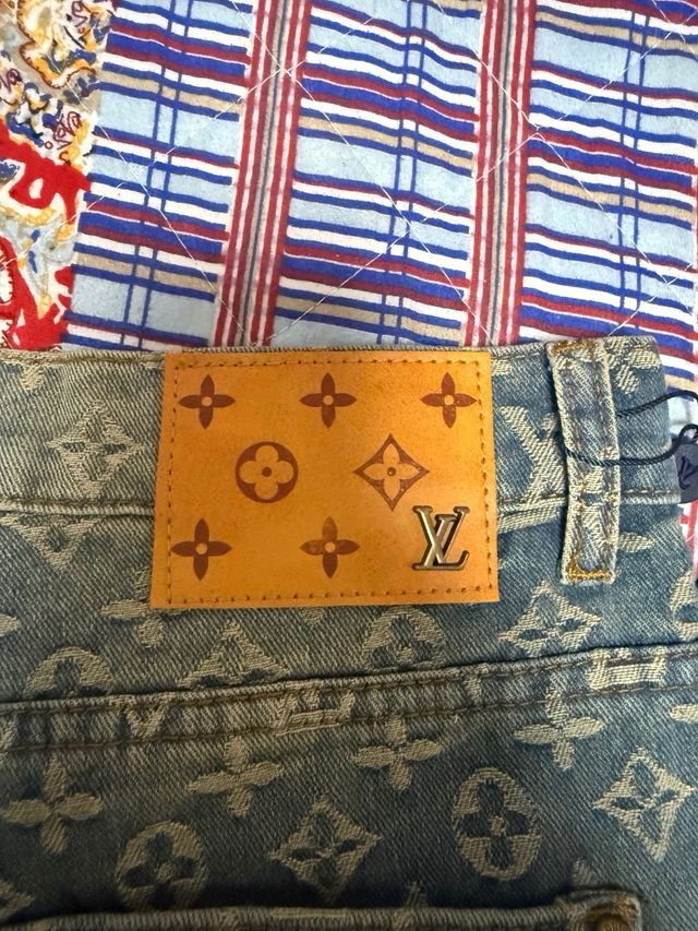Pantalones Vaqueros LV Monogram