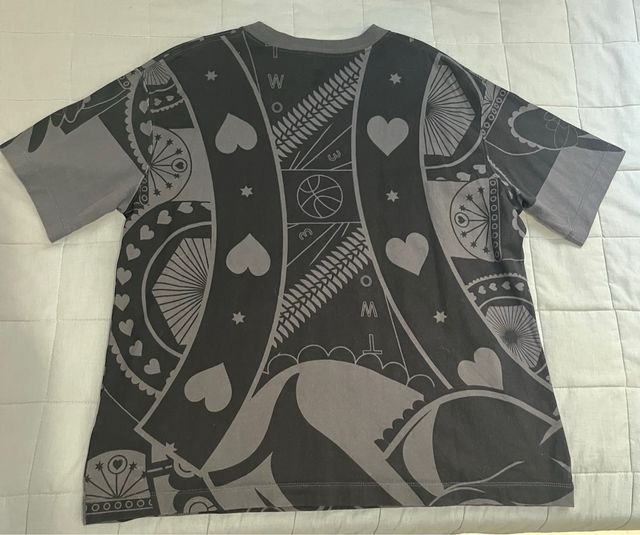 Camiseta Jordan Talla M - Estampado Gris