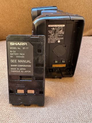 Cámara Sharp Viewcam VL-E31 8mm