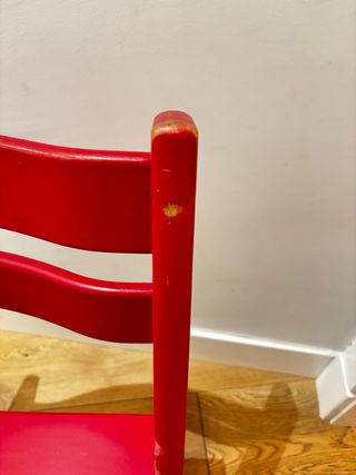 Silla Stokke Tripp Trapp Roja