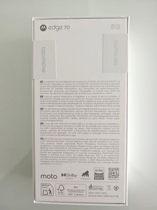 Motorola Edge 70 Cinza Pantone - Novo