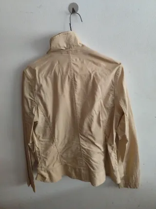 Cazadora Saco beige mujer diseño