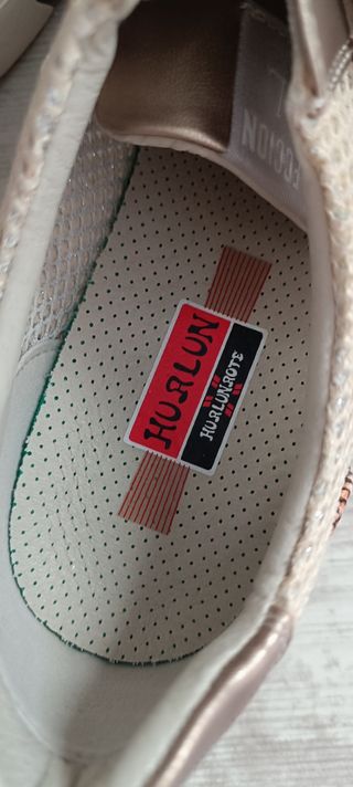 Zapatos confort beige/multicolor