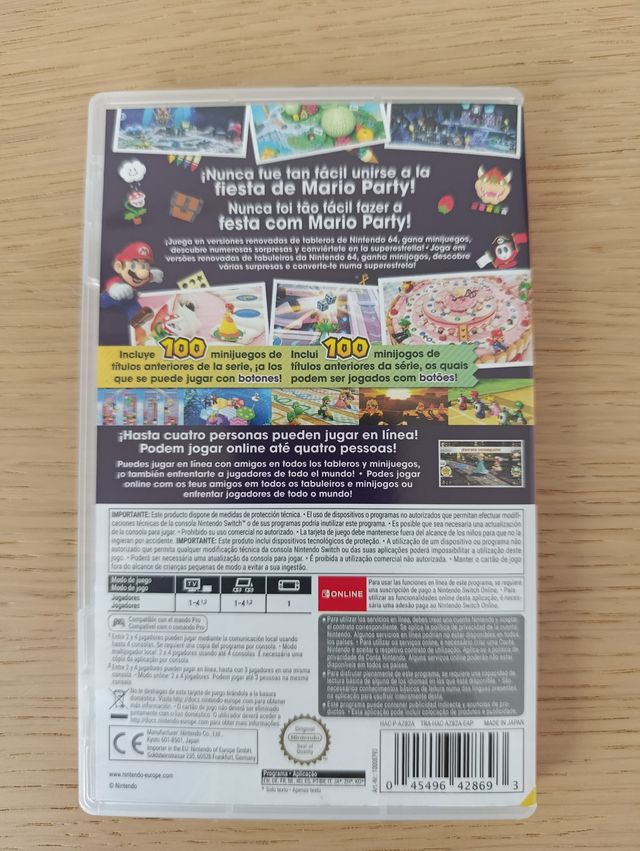 Mario Party Superstars - Nintendo Switch - PAL ESP