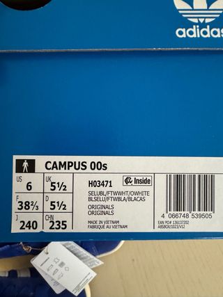 Adidas Campus Blu Nuove