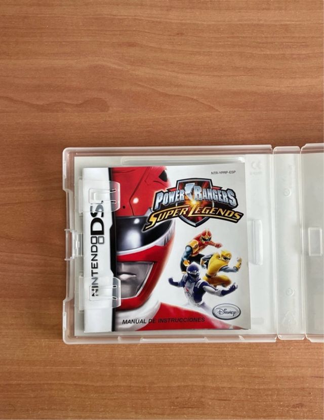 Videojuego Power Rangers Super Legends. NintendoDS