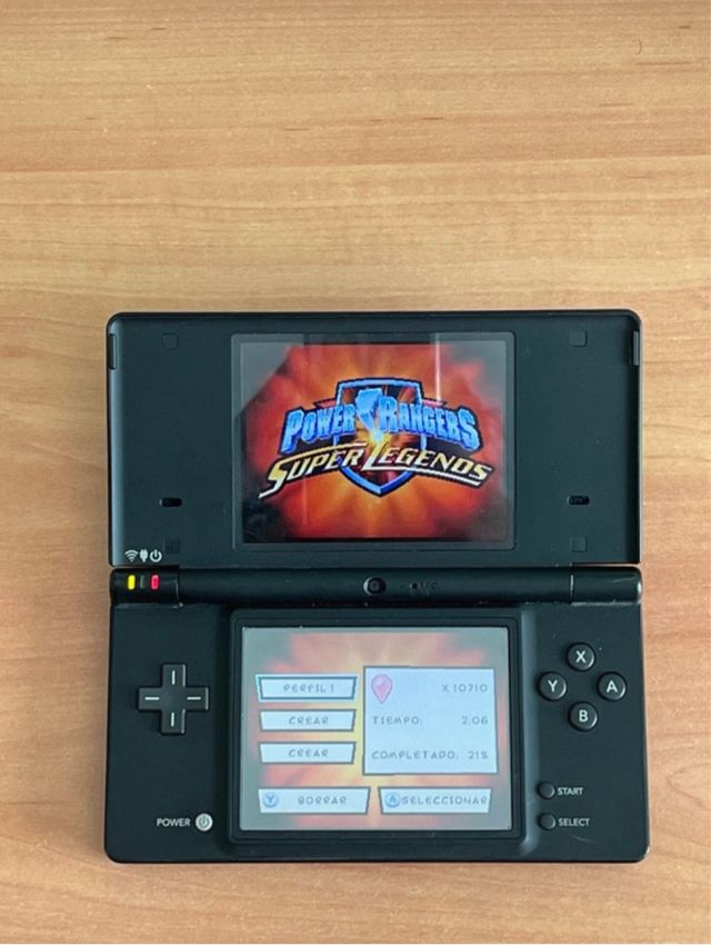 Videojuego Power Rangers Super Legends. NintendoDS