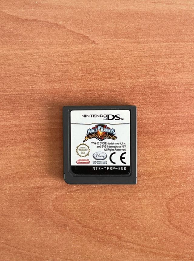 Videojuego Power Rangers Super Legends. NintendoDS