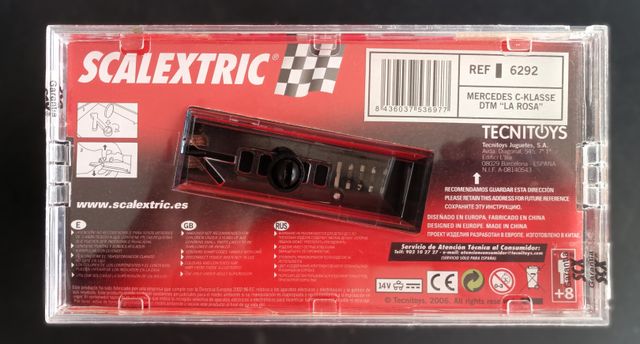 Coche Scalextric DTM AMG Mercedes C-Klasse 2004