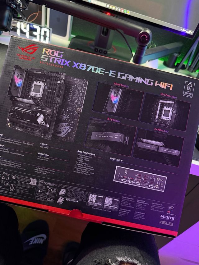 Placa Base ASUS ROG STRIX X870E-E Gaming WiFi