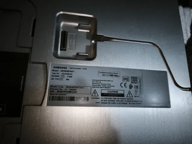 TV Samsung 55 para repuesto