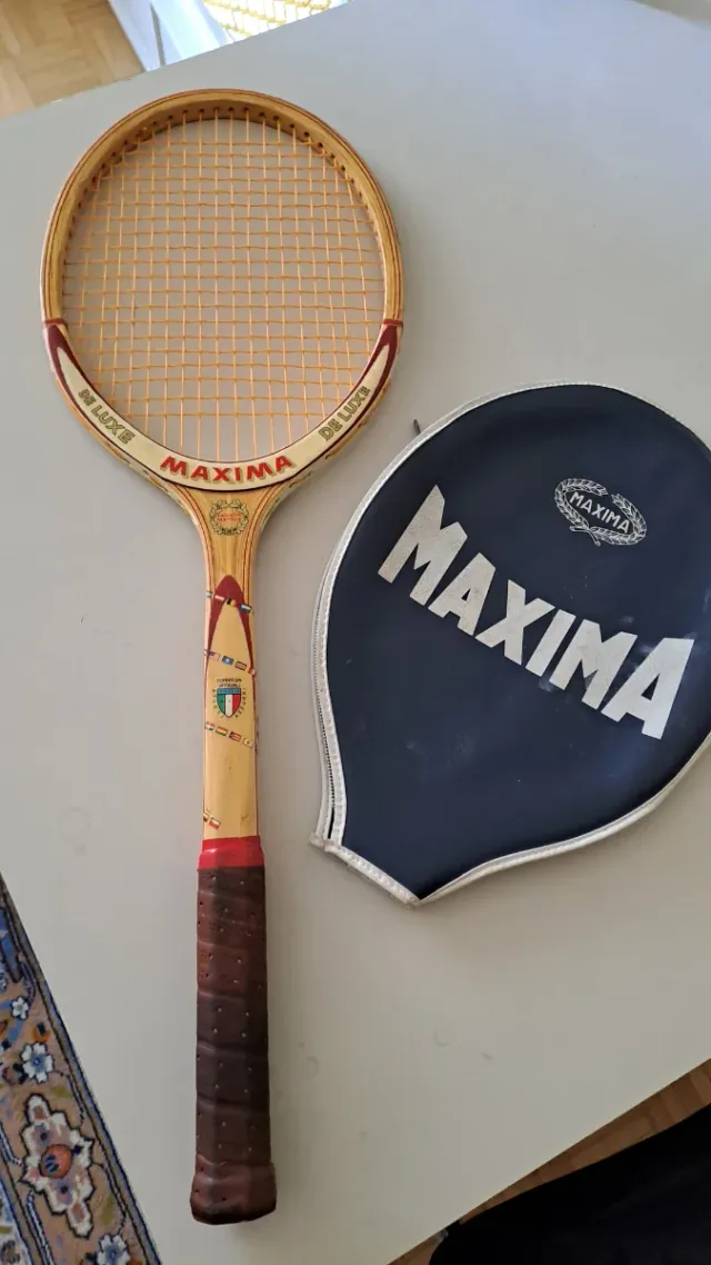 Racchetta da tennis vintage MAXIMA De Luxe