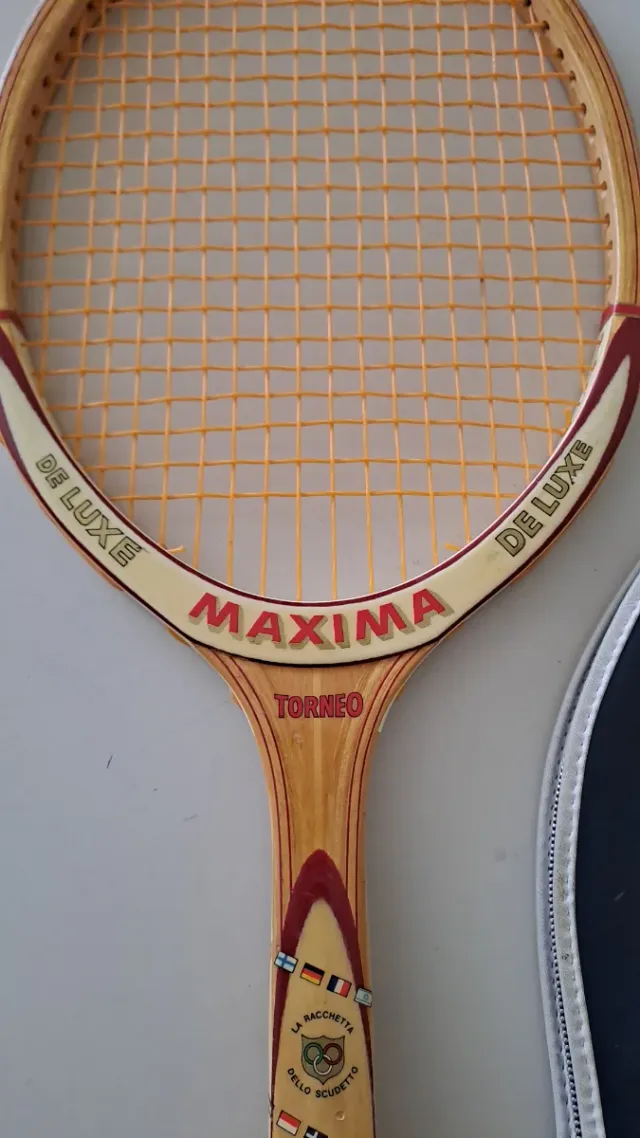 Racchetta da tennis vintage MAXIMA De Luxe