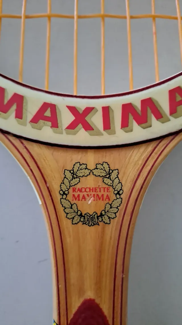Racchetta da tennis vintage MAXIMA De Luxe