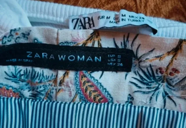 Conjunto Falda Zara S + Camiseta Blanca Zara