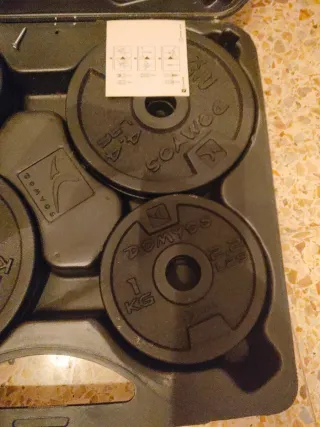 Kit Pesas 20kg Decathlon