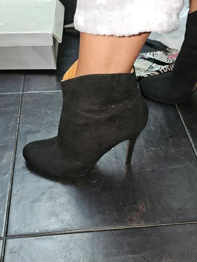 Botines La Strada Negros