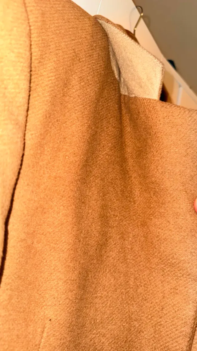 Abrigo Zara Beige Talla S/38