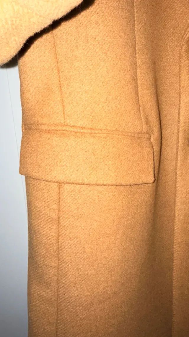 Abrigo Zara Beige Talla S/38