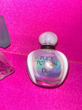 Frascos vacíos Perfume Dior Pure Poison y Dalí