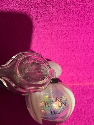 Frascos vacíos Perfume Dior Pure Poison y Dalí