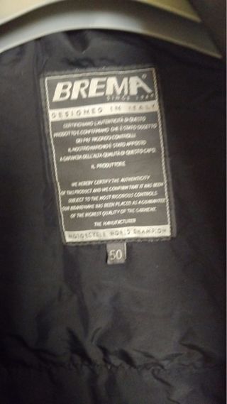 Giubbotto uomo nylon nero BREMA