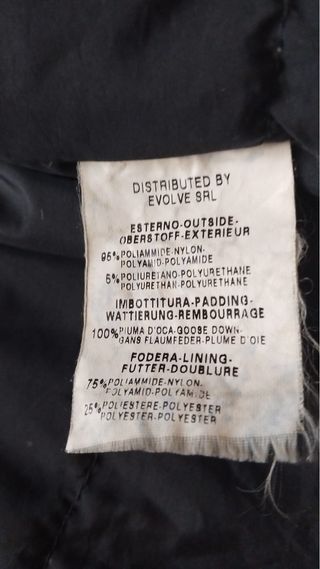 Giubbotto uomo nylon nero BREMA