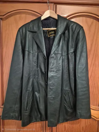 Americana Piel para Hombre