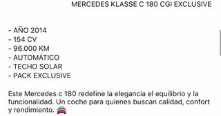 Mercedes-Benz Clase C 2014