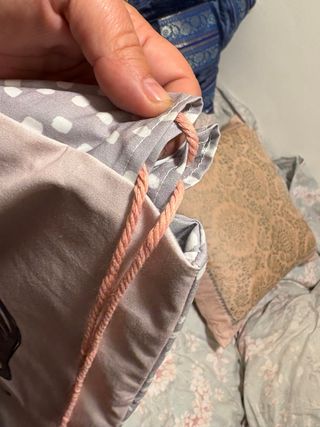 REBAJAS. Mochila niña cordones