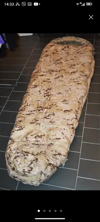 Sacos de dormir ejercito Frio extremo