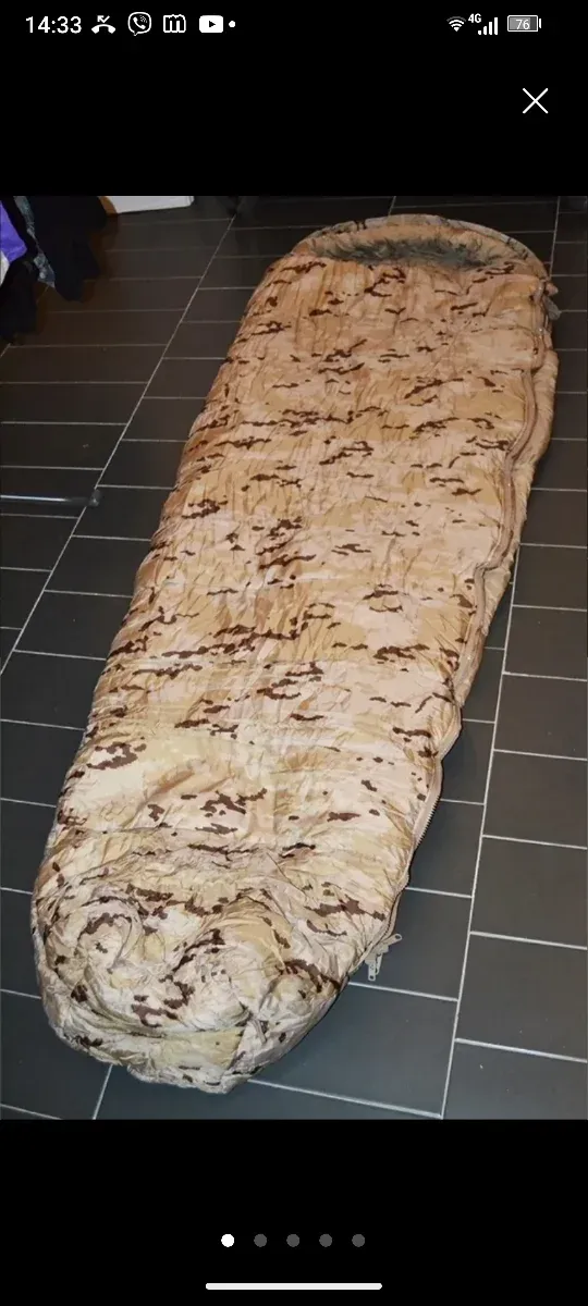 Sacos de dormir ejercito Frio extremo