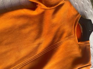 Vestido Zara naranja con bolsillos