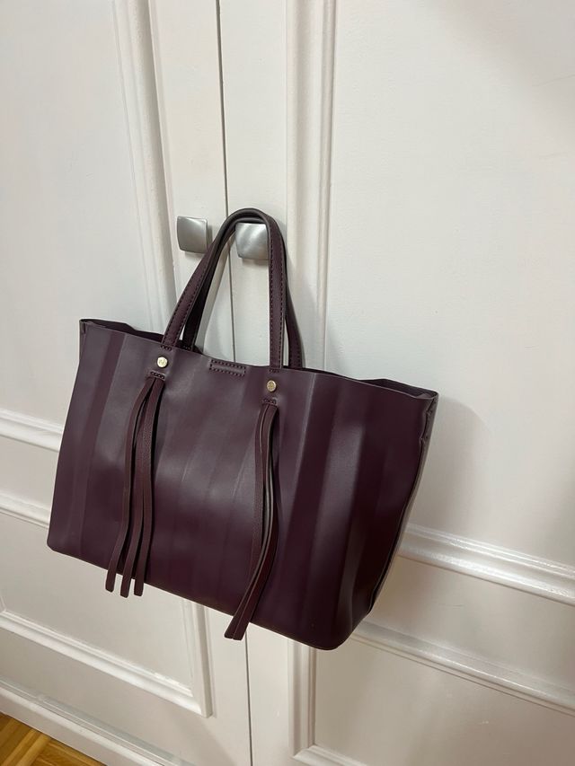 Bolso Gloria Ortiz color Burdeos