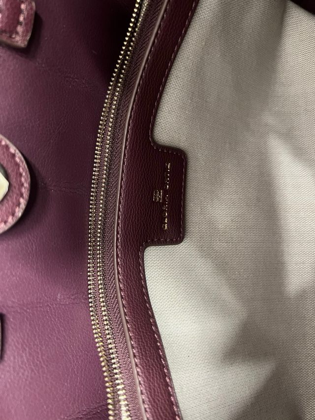 Bolso Gloria Ortiz color Burdeos