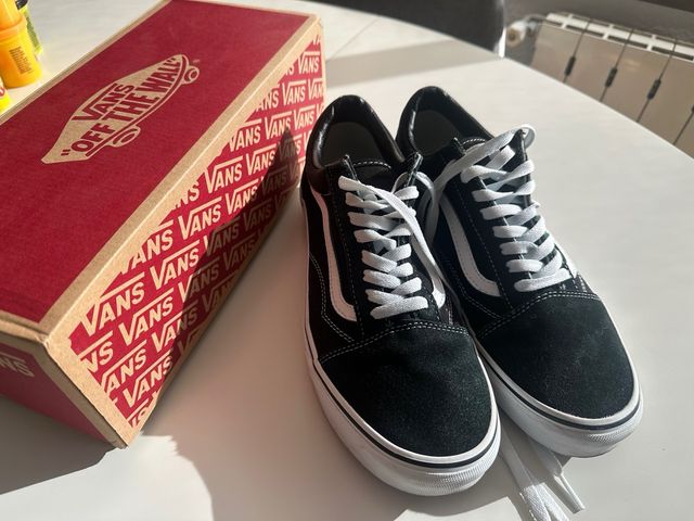 Zapatillas Vans Old Skool Negras Talla 44.