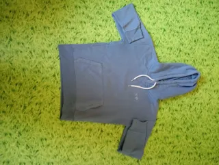 Sudadera Hollister Azul Talla XXS