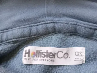 Sudadera Hollister Azul Talla XXS