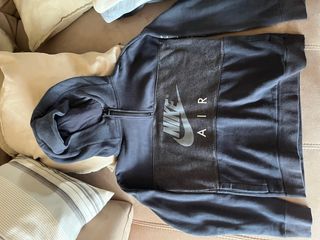 Sudadera Nike Negra y Gris