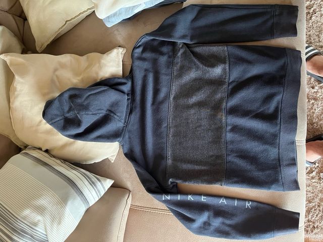 Sudadera Nike Negra y Gris