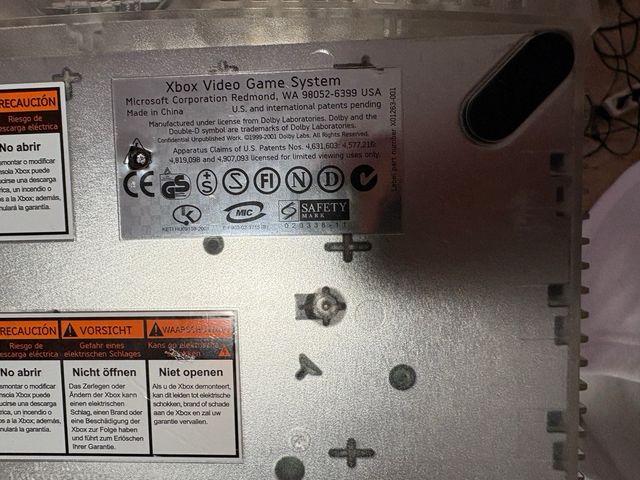 Xbox transparente microsoft