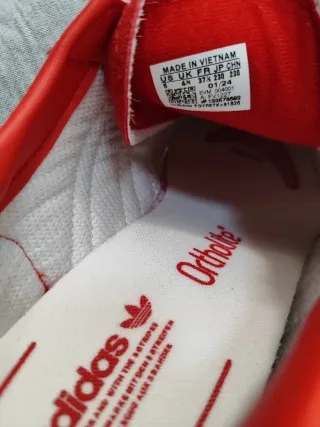 Adidas Spezial Rojas Talla 37 Unisex