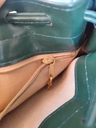 Bolso Gucci vintage cuero verde