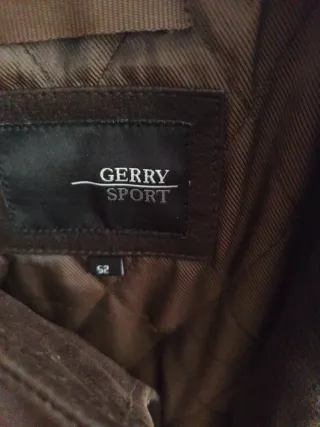 Chaqueta Piel Marrón Gerry Sport Talla L