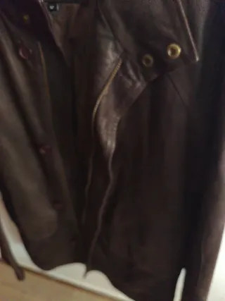 Chaqueta Piel Marrón Gerry Sport Talla L