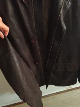 Chaqueta Piel Marrón Gerry Sport Talla L