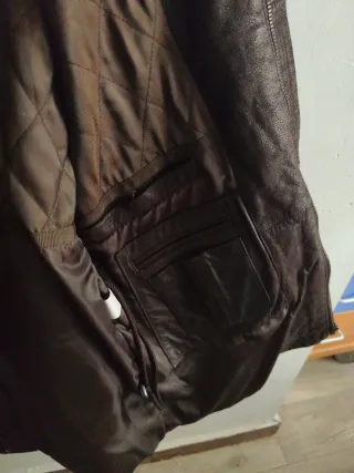 Chaqueta Piel Marrón Gerry Sport Talla L